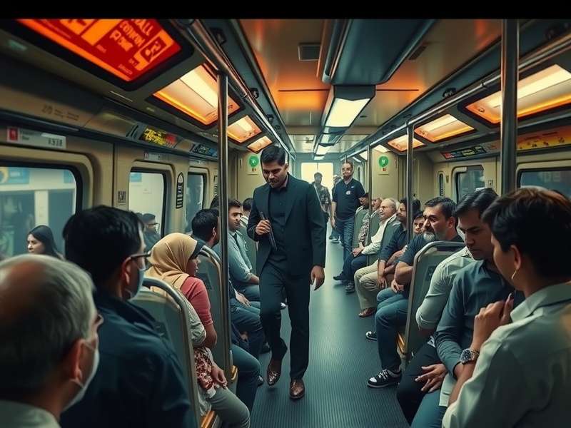 Covert Ops Master Mumbai Local Train map showing agent sneaking through crowded compartment